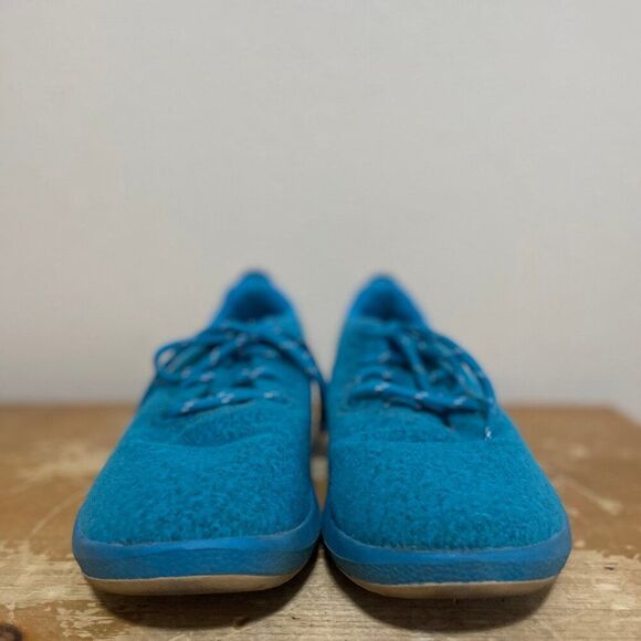 Allbirds WRM Wool Runner Mizzle Lace-Up Shoes Turquoise Men\'s Sz 11